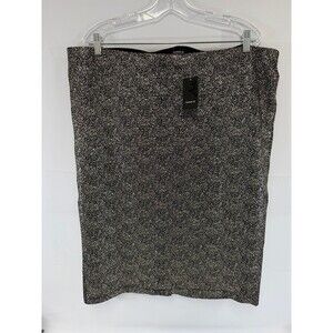 Torrid Size 3 METALLIC KNIT PENCIL Skirt New With Tag